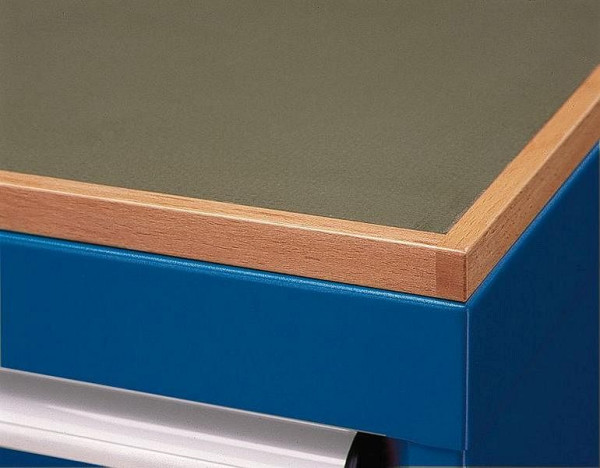 KLW Abdeckplatte-Linoleum 21 mm stark, Plattenmaße: 572 x 605 x 21 mm B x T x S für Schubladenschrank-Serie, SEA-PL