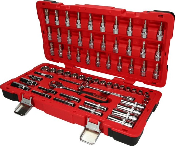 KS Tools 3/8" CHROMEplus Steckschlüssel-Satz, 66-teilig, 958.0666