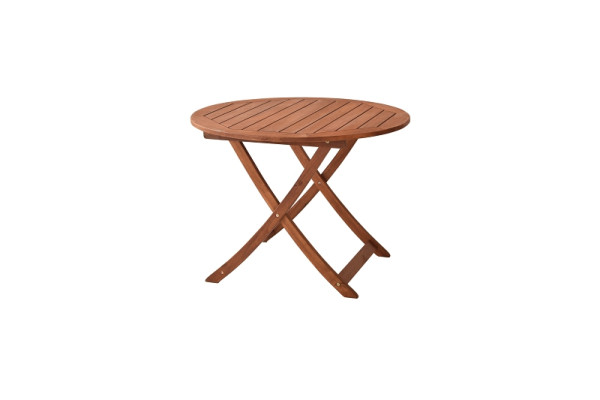 Merxx Borkum Klapptisch, rund, Ø 100 cm, FSC Eukalyptusholz, 40001-011