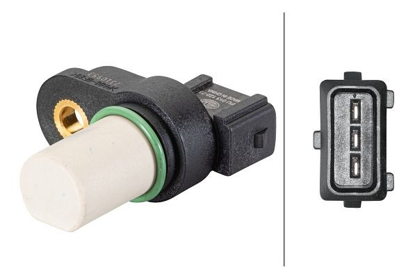 HELLA Sensor, Nockenwellenposition, 3-polig, mit Dichtring, 6PU 013 122-731