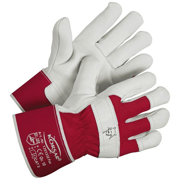 Korsar Fox rot in Größe 11, VE: 12 Paar, 1351332011