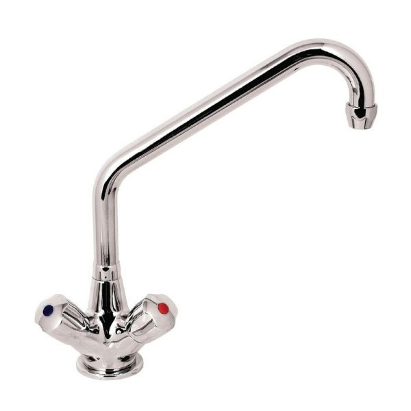 Gastro M professioneller Monoblock Mischhahn mit Drehknopfbedienung 25cm, DY375