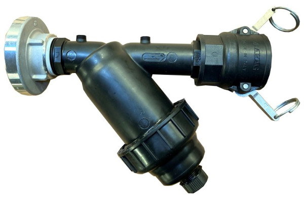 Ebinger Vorfilter mit Anschlüssen (für Wasserentnahme aus Brunnen), mit Storz C für E-Rain, 5.001.009