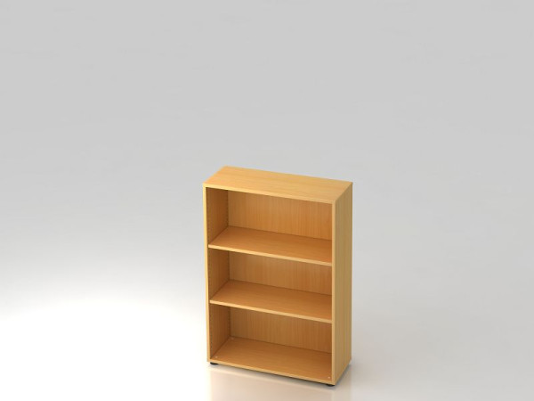 Hammerbacher Regal 3OH 33cm tief Buche, 80x33x114,4 cm (BxTxH), V4500/6