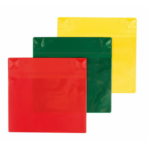 Stein HGS Magnettaschen, 260 x 365 mm, ohne Regenschutzklappe, grün, kn4004-3