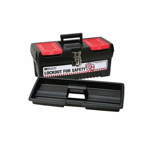 DENIOS Mittelgroßer Lockout-Werkzeugkasten, 311978, 754473008833