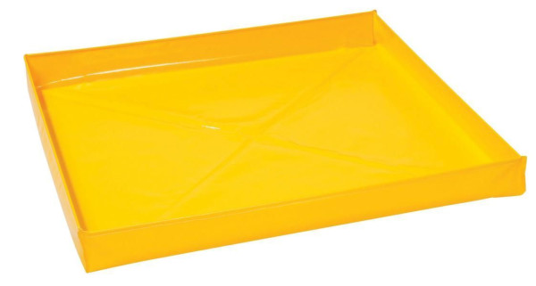 ZUWA Notfallwanne L 45 x B 45 x H 14 cm, Farbe gelb, Fassungsvermögen max. 29 L, 120835