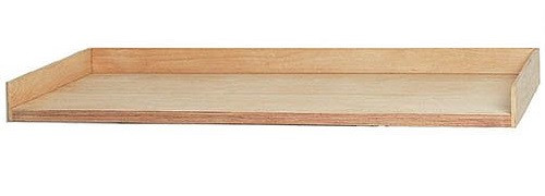 Bedrunka+Hirth Werkbankplattenabschluss 3-seitig Tiefe 750, Buche Multiplex, Maße in mm (BxTxH): 750 x 750 x 120, PA.7575.12