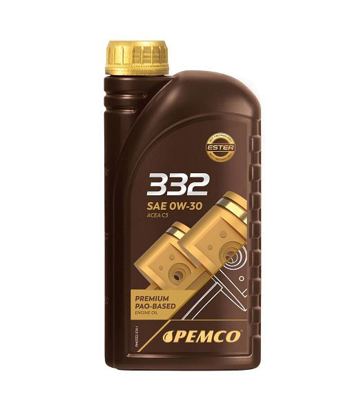 PEMCO Universal-Premium-Motorenöl 332 0W-30, VE: 1 l, PM0332-1
