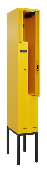 C+P Z-Spind Evolo PLUS, Gestell, 2 Fächer, 2120x300x500mm, 1023/1023, Zylinderschloss, 0490337-102 S10049