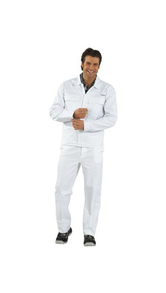 Planam BW 270 Bundjacke, reinweiß, Größe 42, 1552042