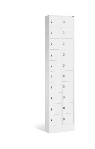 C+P Kleingefachschrank Intro, H1950xB460xT200mm, Farbe: Lichtgrau, 80700-203 S10078