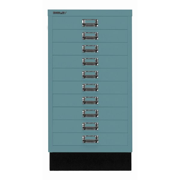 Bisley MultiDrawer™, Inkl. Sockel, DIN A3, 10 Schubladen, 674 doulton, L29A310S674