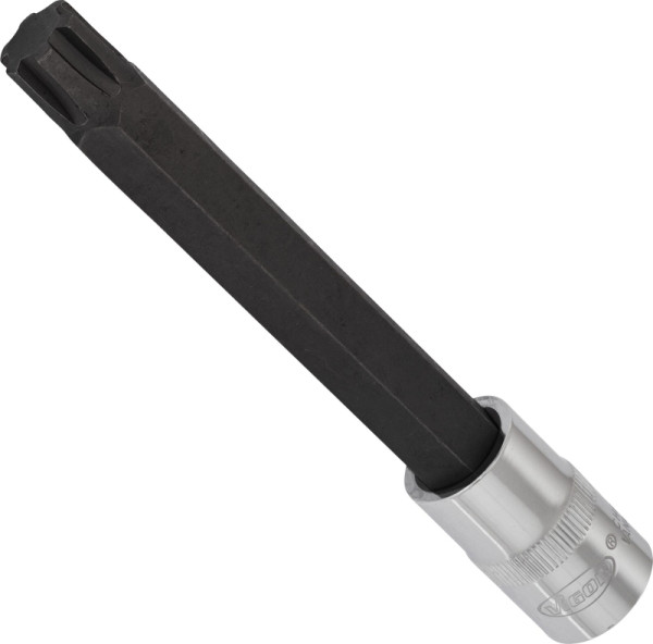 VIGOR RIBE Schraubendreher-Einsatz, Vierkant hohl 12,5 mm (1/2 Zoll), Innen Keilprofil Ribe-CV, M14, Länge: 140 mm, V2226