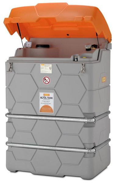 Cemo CUBE-Altöltank 1000 l Outdoor, mit Klappdeckel, 10480, 4052886329740
