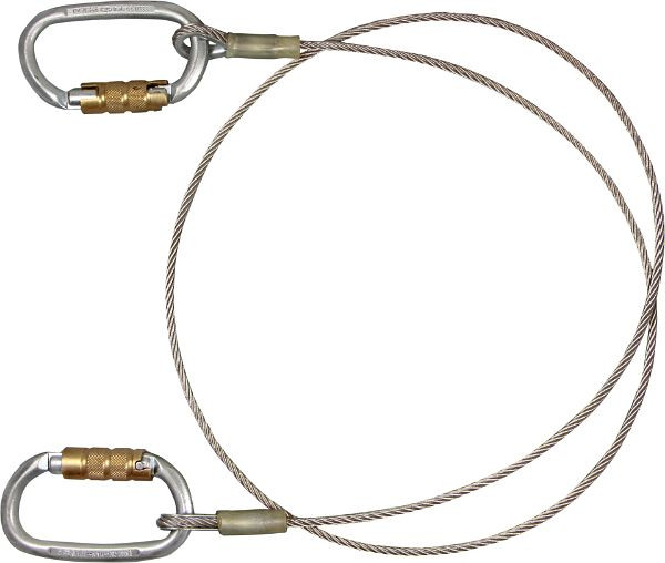 Skylotec JACKPOD Anschlagseil für Davit ANCHOR CABLE 5mm, Auskragung 495-718mm, Länge: 2,5 m, JP-017-2,5