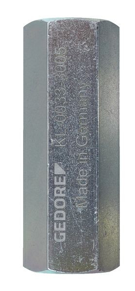 GEDORE KL-0033-3005 Verstellmutter, lang, 3253899, 4046459172314