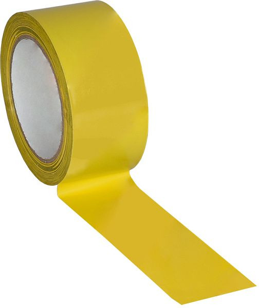 Eichner stabiles Bodenmarkierungsband zur Verklebung und Kennzeichnung, für Innenbereiche, befahrbar, gute Bodenhaftung, gelb, 9225-20411-040