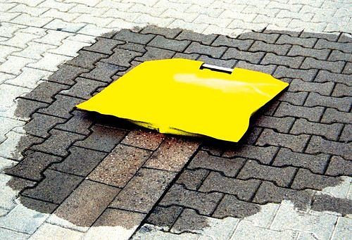 DENIOS Kanal-Abdichtkissen aus Planenstoff zur Befüllung mit frostsicherer Flüssigkeit, 208054