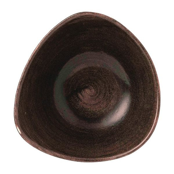 Churchill Stonecast Patina Lotus Schüssel Eisen Schwarz 178mm (12 Stück), FD870