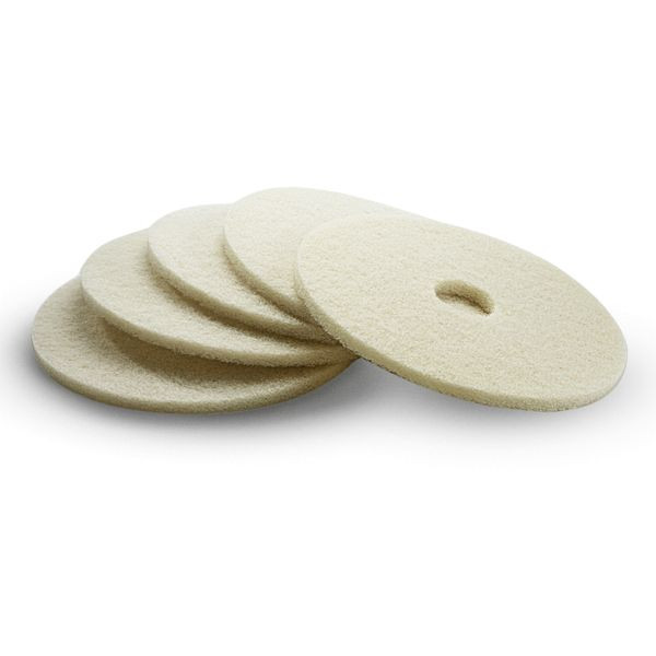 Kärcher Pad, weich, beige, 508 mm, VE: 5 Stück, 6.369-468.0