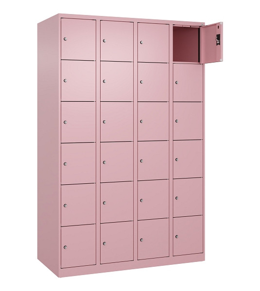 C+P Schließfachschrank Evolo PLUS, 24 Fächer, 1850x1200x500mm, 3015/3015, 049000-406 S10024