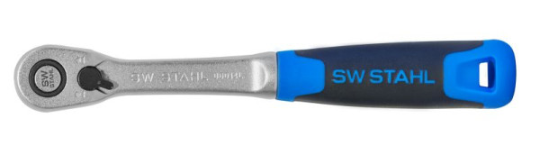 SW-Stahl Umschaltknarre, 1/4", schlanke Ausführung, 06014L