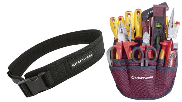 Kraftwerk Elektriker-Werkzeugtasche & Gürtel, 20-teilig, 208.000.000