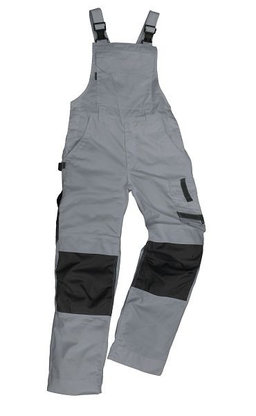 Excess Latzhose Champ grau-schwarz, Größe: 48, 692-2-41-23-GB-48