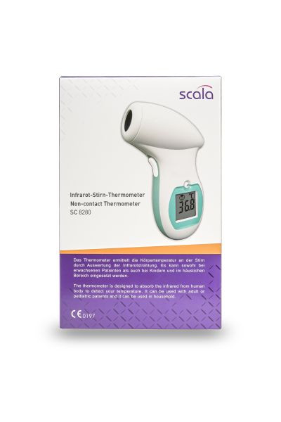Scala SC 8280 Infrarot-Stirn-Thermometer, 01445