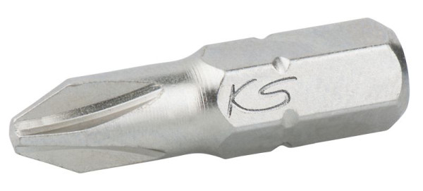 KS Tools 1/4" Bit PH, 25mm, PH0, 911.2396, 4042146393550