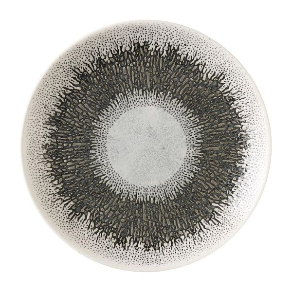 Churchill Studio Prints Fusion Black Coupe-Teller, 165 mm, VE: 12 Stück, HX136