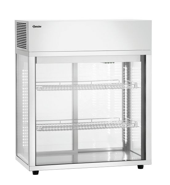 Bartscher Kalte Theke 7450 2E, Material: Aluminium, Edelstahl, Glas, 700421, 4015613840215