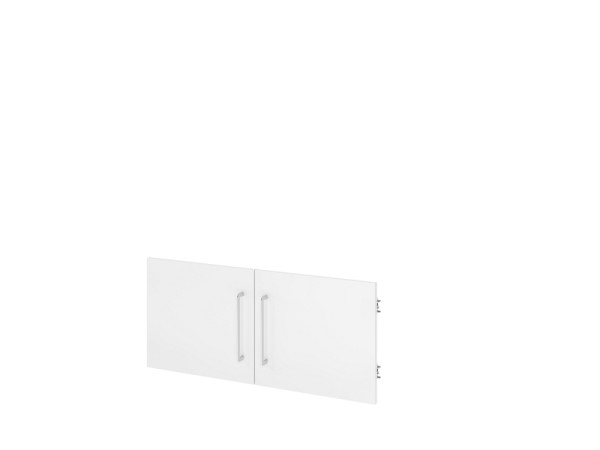 Hammerbacher FlexWall Türenpaar 80 cm, 1 OH, BS, Weiß, VFWT18/W/BS