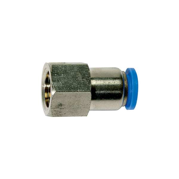 Riegler Gerade Steckverschraubung »Blaue Serie«, G 3/8 innen, Ø 14 mm, 135635