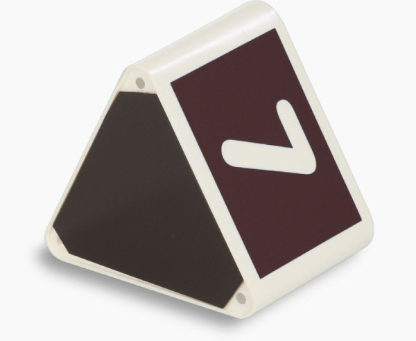 Eichner Leitzahlträger, Schwarz, Ziffernfolge: 1-25, VE: 25 Stück, 9218-00236A