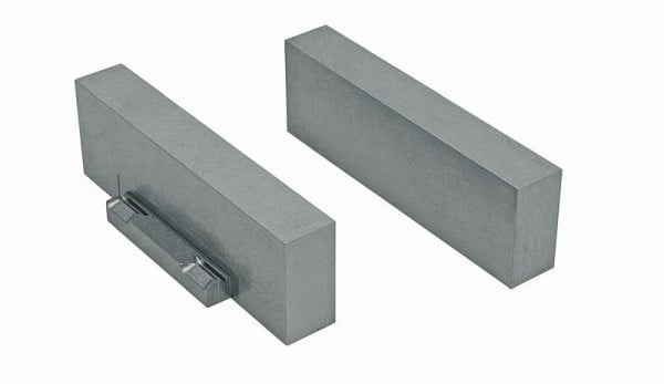 Toolex AccuSnap Bearbeitbare Backen Alumium (bestehend aus 2 Stück Backen), TASJ6000