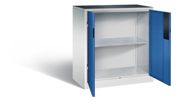 C+P Werkzeugschrank Acurado, H1000xB930xT500mm, Farbe: Lichtgrau / Enzianblau, Muldengriff, 8821-052 S10271