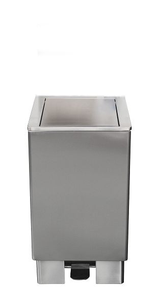 Saro Edelstahlmülleimer mit Hydraulikdämpfer Modell Jupiter (90 L), 700-4805