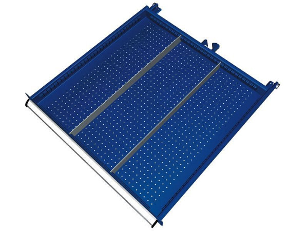 KLW Einteilungsmaterialsatz für Schubladen Fachhöhe 75 mm in SGB - Schrank, Schrankgröße 725 x 750 mm B x T, B12, SGB-B12-042
