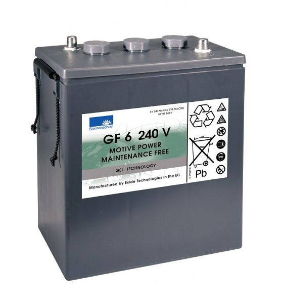 EXIDE Batterie GF 06240 V, dryfit-Traktion, absolut wartungsfrei, 130100004
