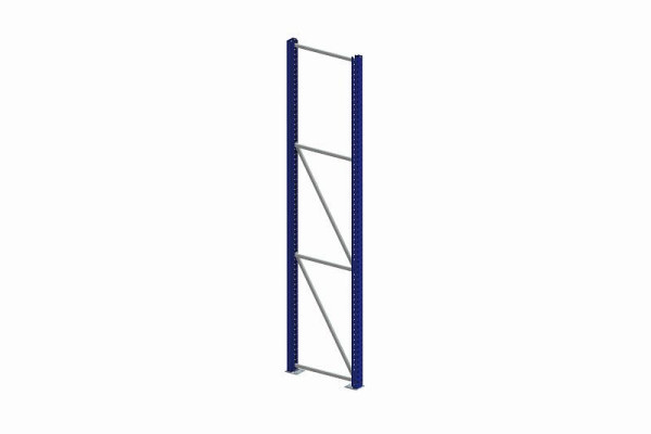 Meta Ständer 100/20 3300x800 mm, RAL 5010, für Palettenregal MULTIPAL, 200174452
