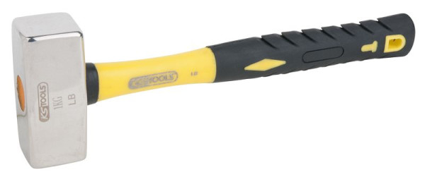 KS Tools Edelstahl Fäustel mit Fiberglasstiel, 450g, 964.2001