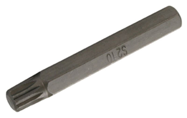 SW-Stahl Schraubendrehbit, 3/8", Innenvielzahn, M10, lang, 05223L