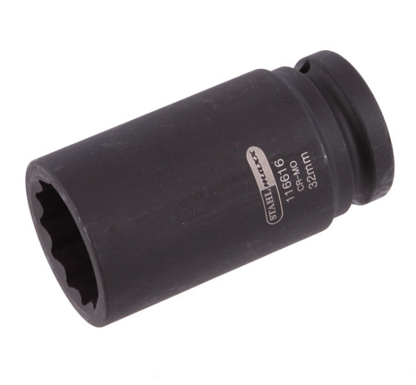 Stahlmaxx Einsatz-Kraft-Steckschlüssel, 32 mm, 3/4-Antrieb, 12-kant, XXL-116616