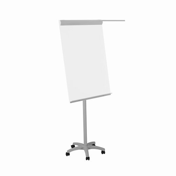 Rocada Mobiles Flipchart magnetisch 2 Arme Sternfuß, weiß, 616K