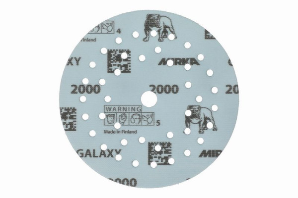 Mirka Schleifmittel GALAXY 125mm Grip Multifit, Körnung 2000, VE: 50 Stück, FY6M205095