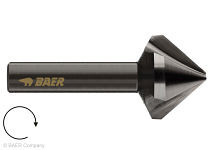 BAER HSSE-VAP 90° Kegelsenker 20,5 mm (M 10) - für Edelstahl, 746205