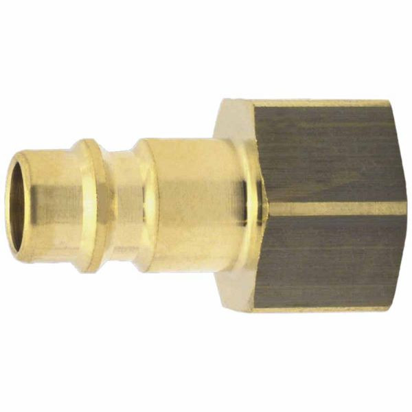 ELMAG Stecknippel, IG 1/4', Messing, 42330, 9004853423307