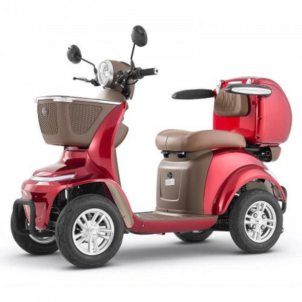 VEVOR Elektromobil 4 Räder, 227 kg Tragkraft, 35 km Reichweite, 3 Gang, 1000 W, 20° Steigung, Seniorenmobil, SLZXXXZXC500KRX06001V2